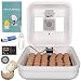 HovaBator 2370 Egg Incubator Advanced Combo Kit, Electronic Thermostat, Circulating Air Fan, Automatic Egg Turner, Hygrometer for Humidity Measurement, Quail - Goose Hatching Eggs, Poultry, HB2370A