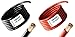 Produktbild EBROM Batteriekabel auf den Meter genau! ROT (+) SCHWARZ (-) als Kombi 2,5/4 / 6/10 / 16/25 / 35/50 oder 70 mm² Batterie Kabel 99,9% OFC Kupfer  Ihre Auswahl: 2 Meter 16 mm2 rot + schwarz