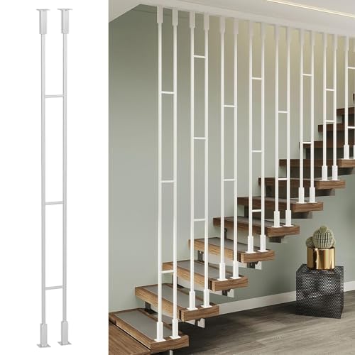 Axe d'escalier réglable en métal design pour garde-corps chic de villa