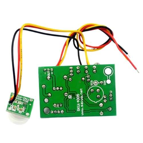 Module de relais PIR DC 12V avec capteur d'induction infrarouge - 3