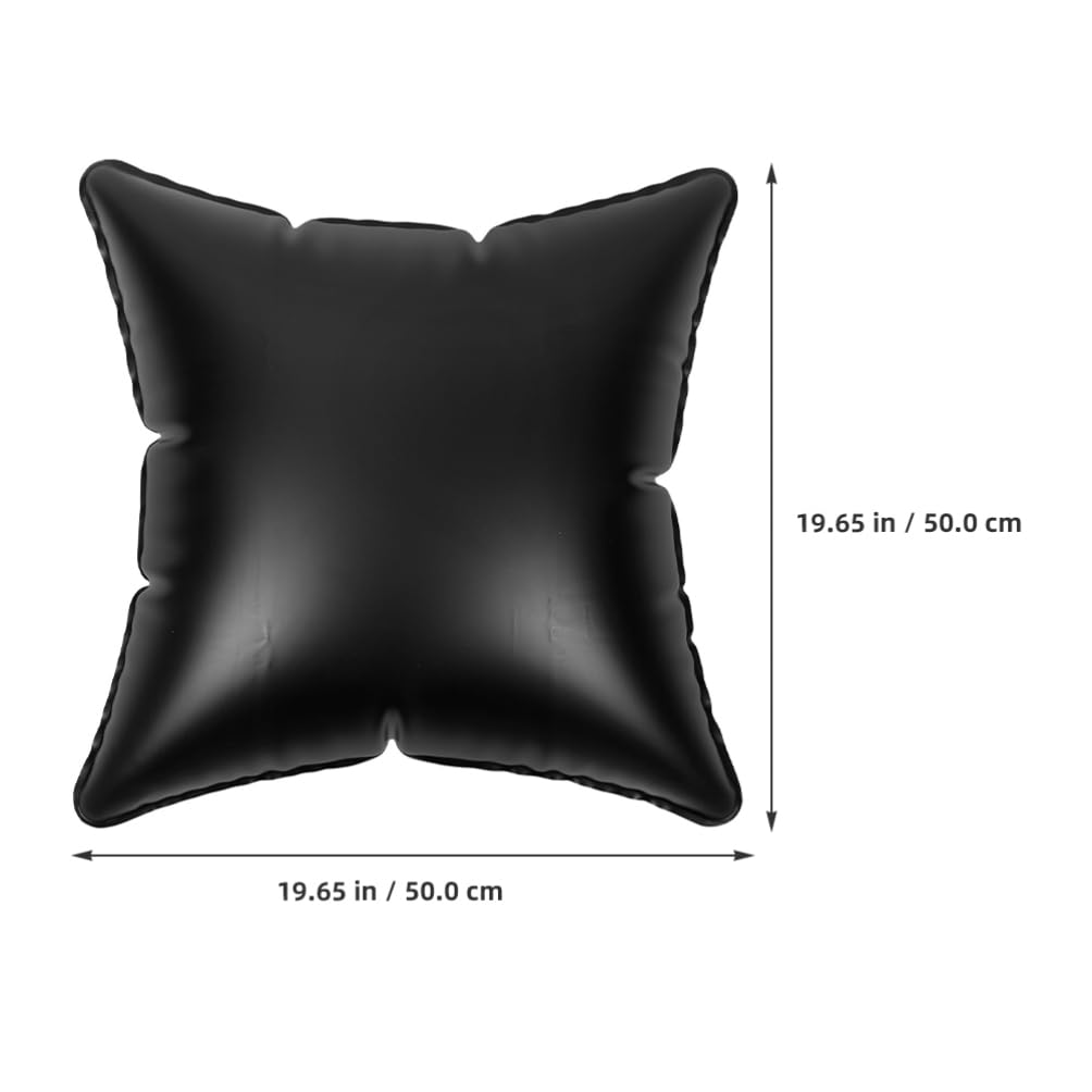 MAGICLULU Almohada Inflable Transparente Cojín de Coche para Camping Almohada Portátil para Viajes de Cojín Inflable para Exteriores