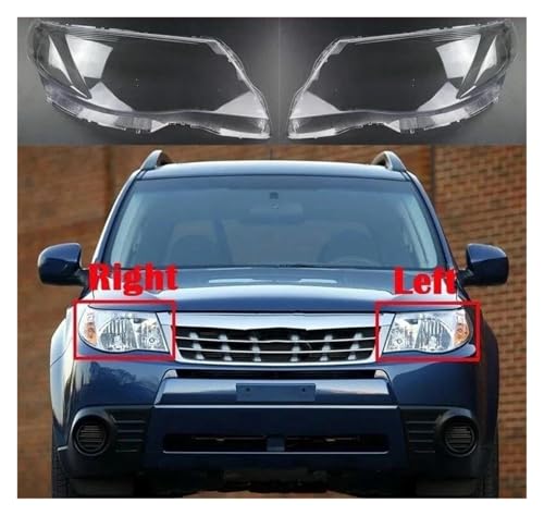 Couvercle phare Subaru Forester 2009-2012 coque transparente gauche - 3