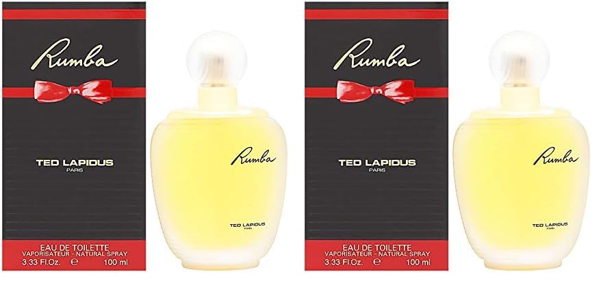 Ted LapidusRumba For Women,Eau De Toilette Spray,3.33 Ounces (Pack of 2)