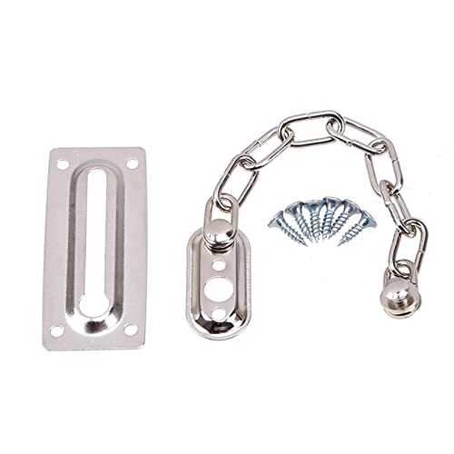 Serrure à chaîne en acier inoxydable pour sécurité de porte et armoire - 5