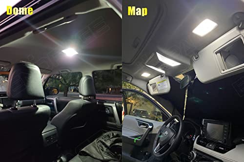 Kit LED interior 8 piezas para Toyota RAV4 2016-2021 blanco 6000K miniatura 3