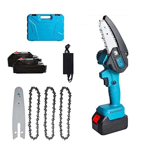 WallDector Mini -selloser Kettensäge, 4 -Zoll -Bequeme Handkettensäge eignen Sich für Outdoor -Protokollierung von…