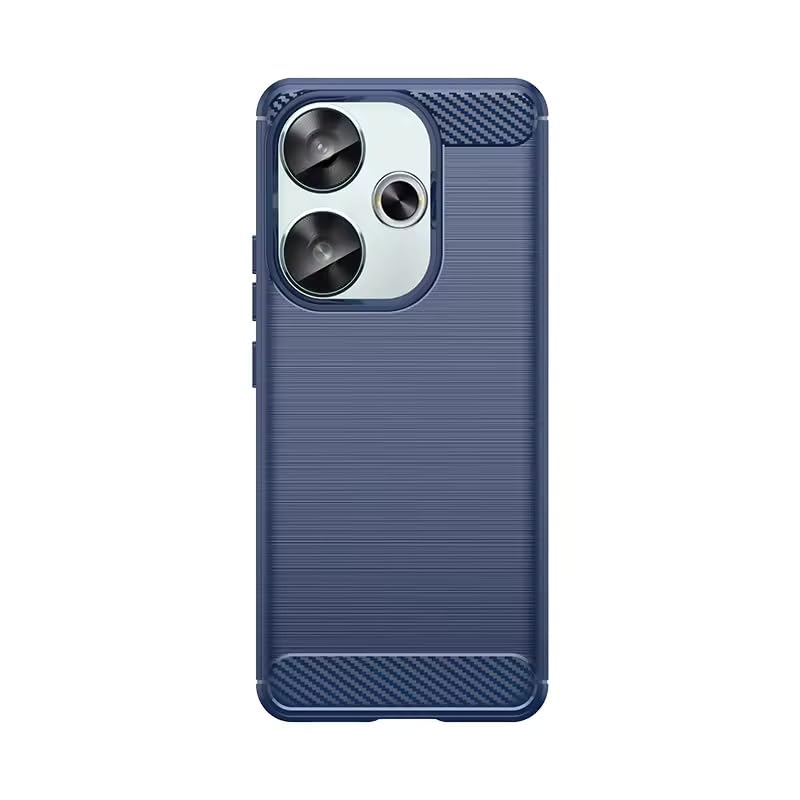 Image of Basic Case for Poco F6 (Carbon Fibre Blue)