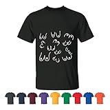 Funny Doodle Boobs Gift Health Professionals Working in the Bra Industry Perfect Boob Job Present Men Women Black T shirt
