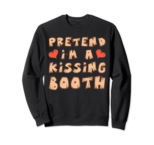 Disfraces de fingir que soy una cabina de besos para mujeres de Halloween Sudadera