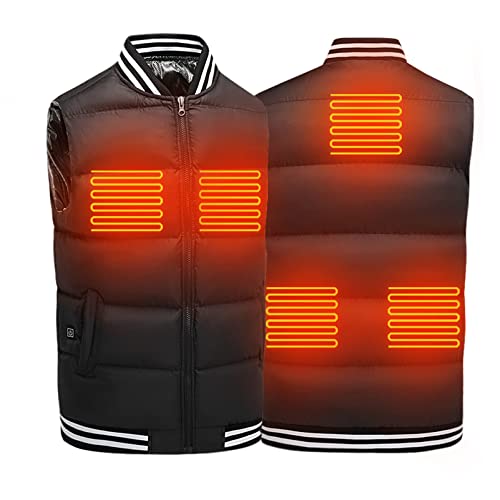YLKCU Gilet Chauffant de Chasse, Gilet Chauffant à Chargement USB pour Hommes, Femmes, Veste chauffante électrique légère de Grande Taille sans Batterie Incluse Cover