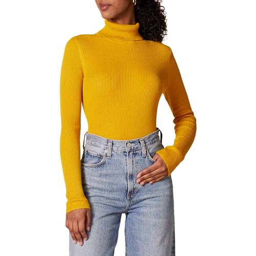 Amazon Essentials Women's Slim-Fit Lightweight Long-Sleeve Turtleneck Sweater