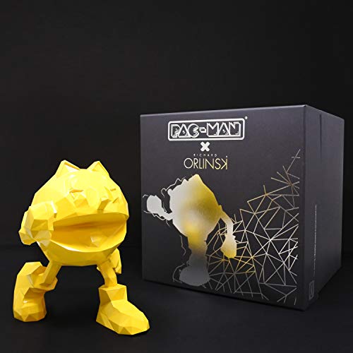 neamedia Pac-Man x Orlinski - Oficial Escultura - Figurilla 18cm - Design Amarillo