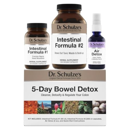 Dr. Schulze's | 5-Day Bowel Detox | Herbal Colon Cleanse | May Improve Digestion | Promotes Healthy Movements | Packaging May Vary Dr. Schulze's | 5-Day Bowel Detox | Herbal Colon Cleanse | May Improve Digestion | Promotes Healthy Movements | Packaging May Vary