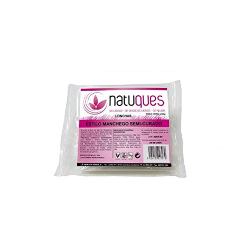 Queso Lonchas Manchego Semi Curado Natuques Cover