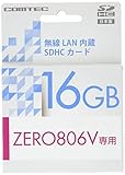 コムテック レーダー探知機 ZERO 806V専用 無線LAN内蔵SDHCカード WSD16G-806V