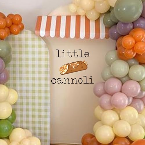 Vinilo decorativo Little Cannoli para fiestas y baby shower miniatura 3