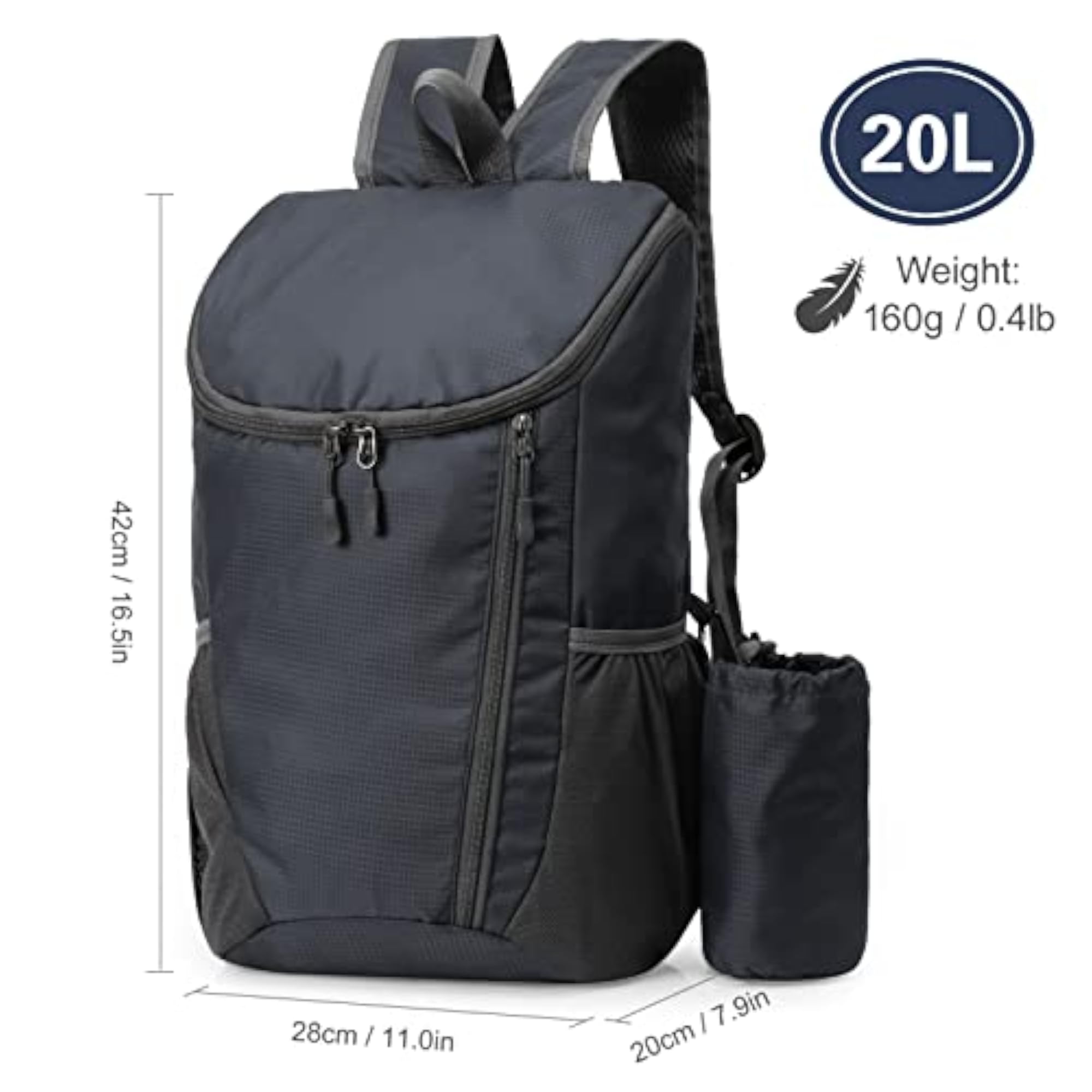 20L Lightweight Folding Waterproof Bag