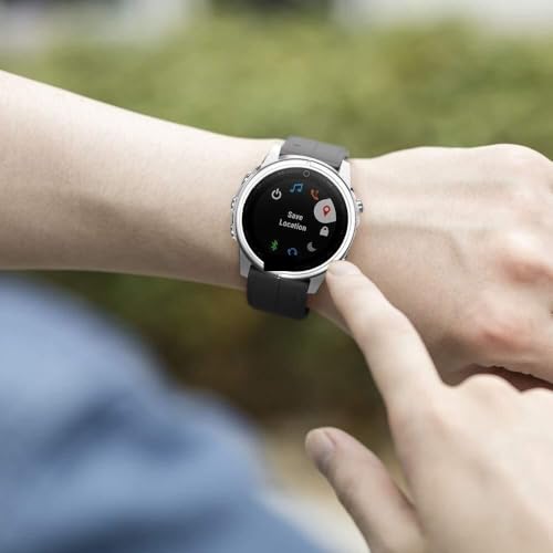 Bracelet en silicone pour Fenix 7S, 6S Pro et 5S Plus - 5