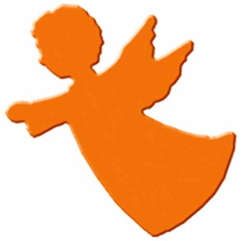 Ursus 19480028, Motif Hole Punch with Lever Medium Angel, Orange, Punched Motif Approx. 25.4 mm - Image 2