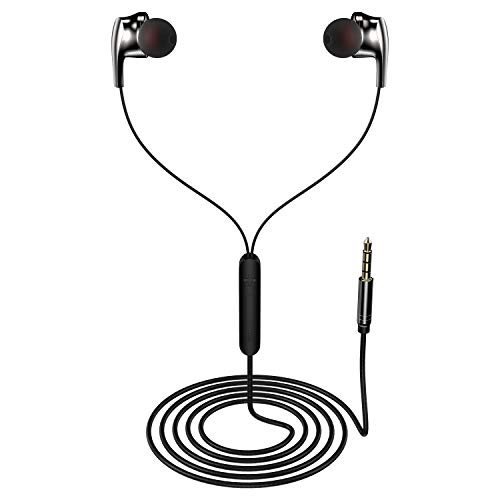 Staunch Star 300 Wired In Ear Bass Earphones,Electro Plated Earbuds,Glossy Finish 3.5Mm Jack With Inbuilt Mic