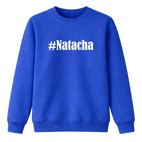 Sweat Natacha pour toute la famille en noir bleu blanc