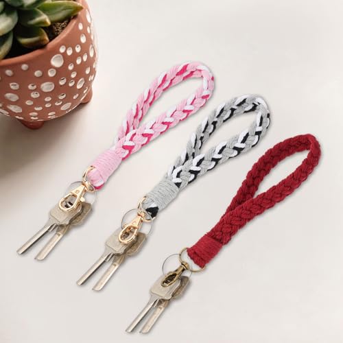 Bracelet tressé main PATIKIL macramé doux style bohème