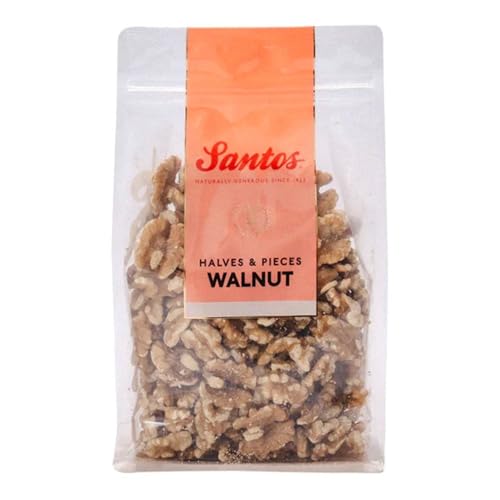 Santos Walnuts Light - Halves & Pieces 300g (1 pack)