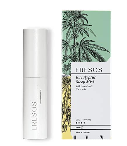Brume de sommeil Eucalyptus CBD Eresos 2000 mg 10 ml pour la nuit