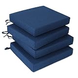 EAIMi Outdoor Chair Cushions for Patio Furniture - Square Corner Patio Cushions for Outdoor Furnitur