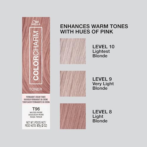 Image of COLORCHARM Permanent Creme Hair Toner | Free of Animal-Derived Ingredients | Parabens Free & Gluten Free | 2 oz