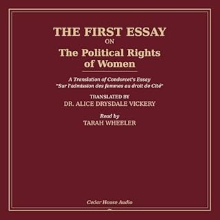 The First Essay on the Political Rights of Women cover art