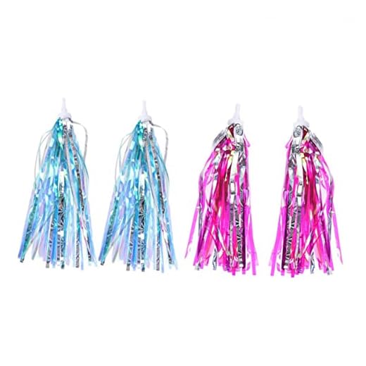 Balacoo 4 Pcs borla bicicletas para criança bicicleta criança patinete bebê patinete para bicicleta para crianças bicicleta elétrica borla infantil pendão lambreta