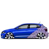 Mosaik Aufkleber Auto Seitendekor Design Tuning Sticker Car Tattoo 730 Teilig Auto Seitenaufkleber Set 42