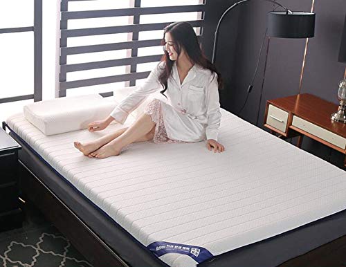 Latex Matratze Memory Foam-Matratze/Atmungsaktives Schlafpolster, Mittelfeste Matratze Mit Orthopädischem 7 Stützpunkte Komfortzone Schlaftypen