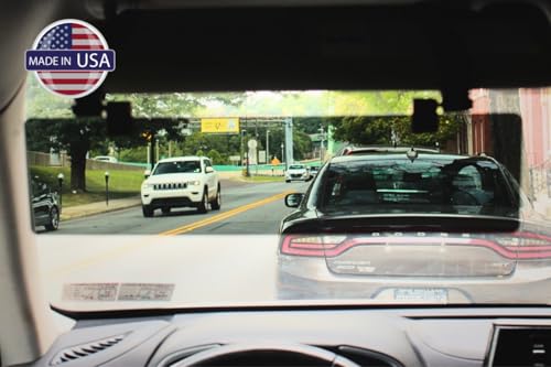 Glare Guard G GLAREGUARD-GREY Glare Guard Polarized Sun Visor For Car, Sun Visor Extender For Car, Anti-Glare Car Sun Visor thumb #4