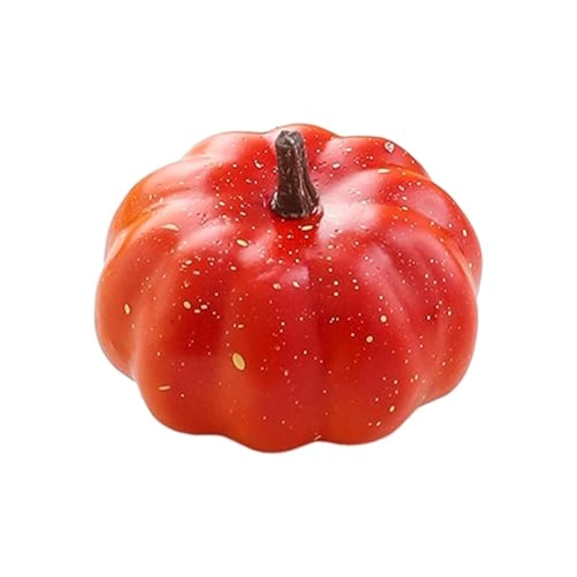 Artificial Pumpkin PP Pumpkins Decor Table Centerpiece 6.5x9cm Dark Orange