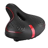 【Kühle Belüftung】Neuer kühlluftkanal zur reduzierung von hitze und schwitzen in speziellen bereichen, Reduzieren Sie die Klebrigkeit zwischen Gesäß und Sattel.