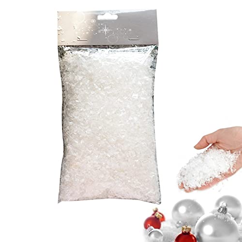 Natal Neve Artificial, Neve Artificial Fofo de Fibra, Neve artificial perfeita para decorações de ne