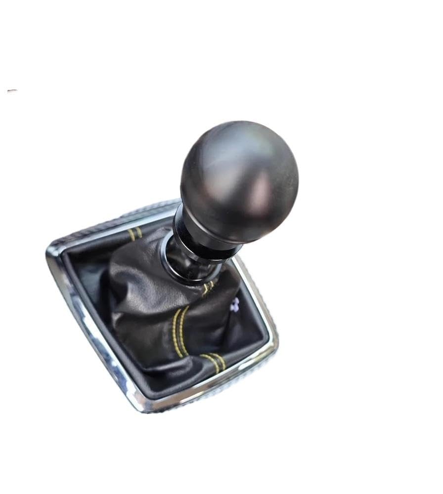 SXQPOCAR Manual Gear Shift Knob for Ford Focus ST RS for Fiesta ST Gear Ball Head Shift Lever Head(Black)