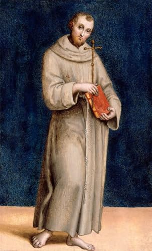Art Mural Saint d'Assise par Raffaello Sanzio impression moderne premium