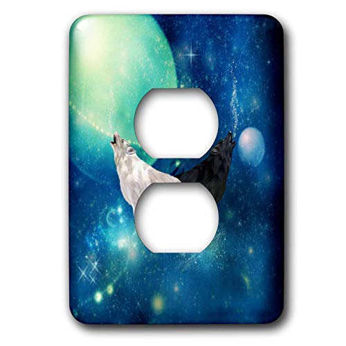 Couvercle d'interrupteur de lumière variable plaque murale décorative 3dRose - 2