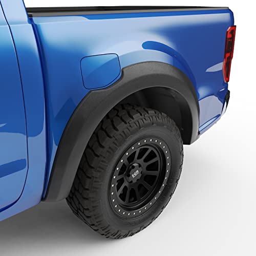 Baseline Flarez By Egr Blf2007 Rugged Look Fender Flares, Textured Black Finish, Compatible With Select 19-22 Ford Ranger Models #TOP3