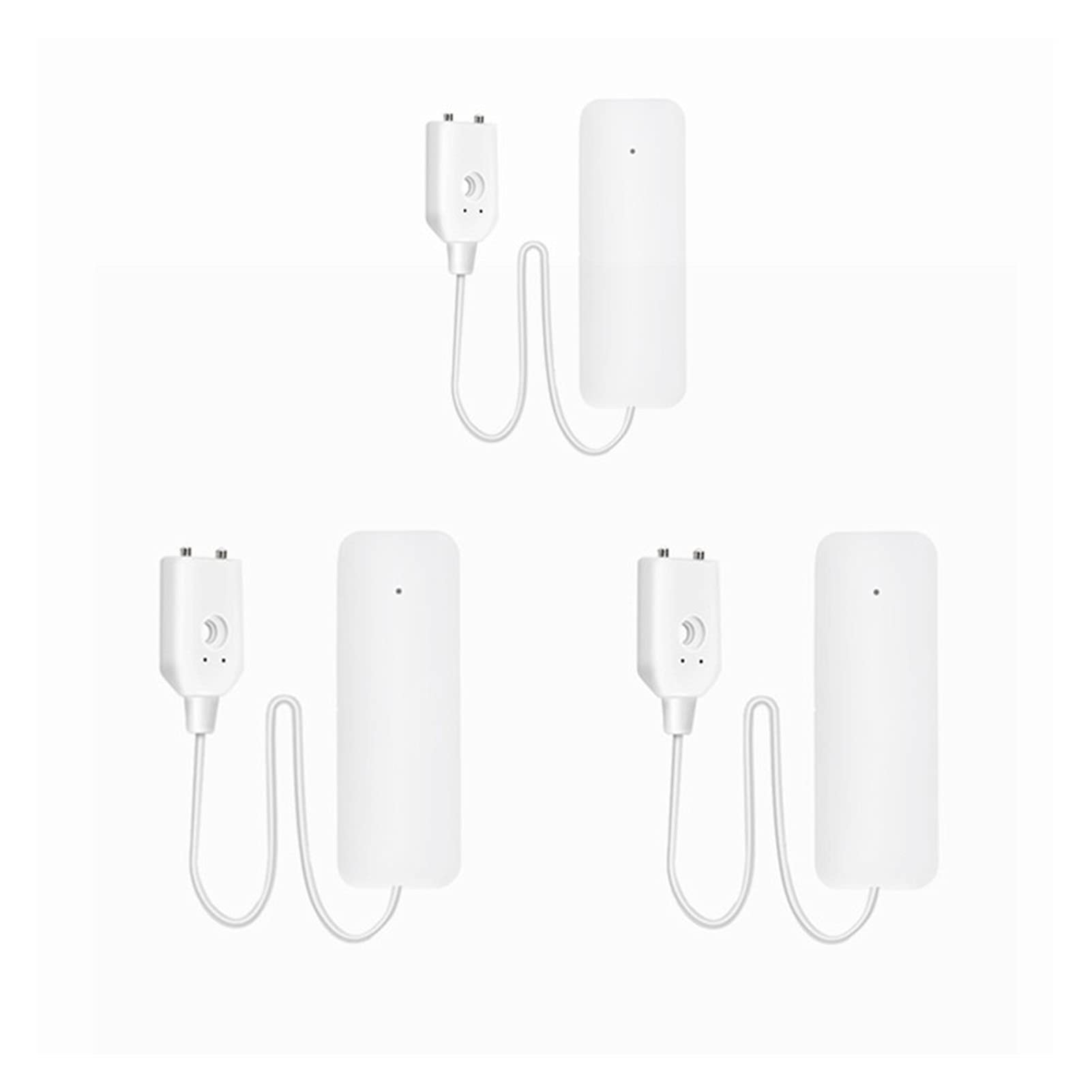 Alarme de fuite d'eau indépendante WIFI DÉTECTEUR DE CAPTEUR DE FUITE D'EAU Désacteur d'inondation Système d'alarme de sécurité Système d'alarme Smart Accueil(3pcs)