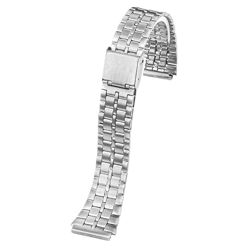 ISIATUGQ Be[W X[XNGA^EHb`oh CASIO A159w-n1 A158WA A168 Xgbv XeXX`[uXbg 18mm XgohANZT[(Five beads Silver)