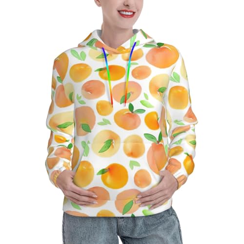 Sweat à capuche imprimé pêche pour vos sorties détente
