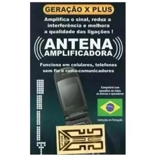 Kit 5 Antena Amplificadora de Sinal Para Celular: Kit Rural com Antena 4G e Repetidor | Comunicadore