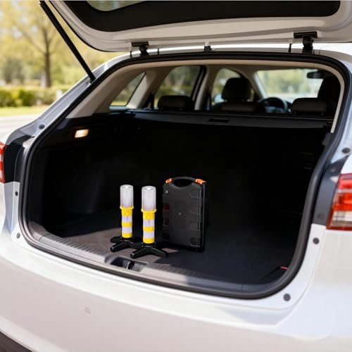 Luz intermitente de coche magnética para evitar riesgos en averías mecánicas 3