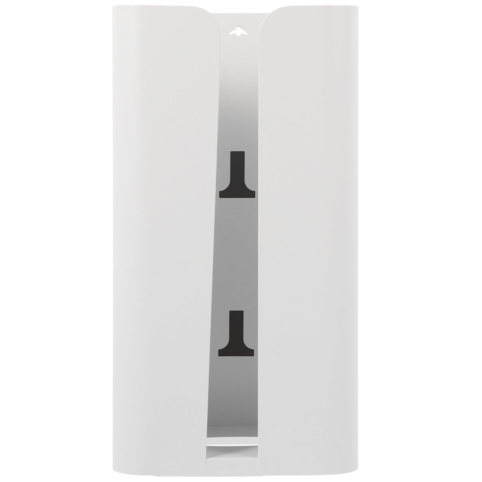 Distributeur de mouchoirs magnétique blanc multi-fonctionnel pour boîte à mouchoir en acier