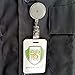Bulk 25 Pack - Premium Clear (Translucent) Retractable Badge Reels with Alligator Swivel Clip on Back by Specialist ID (Translucent Clear)