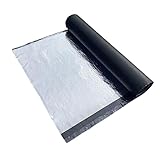 HYQOUKLR Dachreparaturband Dachreparatur-Bitumenband aus Aluminiumfolie, for Dacheindeckungen, Reparatur von Dachrinnenlecks(0.3x1m(0.98x3.28ft))